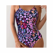 Load image into Gallery viewer, Swimming Matters Leopard Print One Piece
