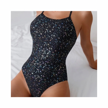 Load image into Gallery viewer, Swimming Matters Sparkle Splatter One Piece
