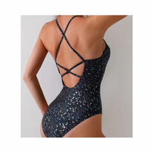 Load image into Gallery viewer, Swimming Matters Sparkle Splatter One Piece
