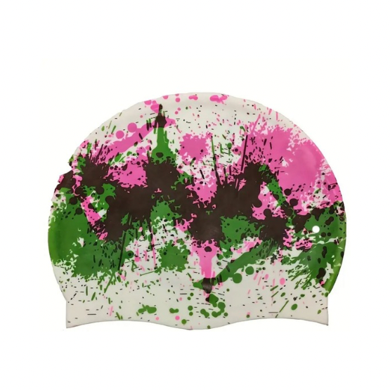 Swimming Matters Fun Print Silicone Cap